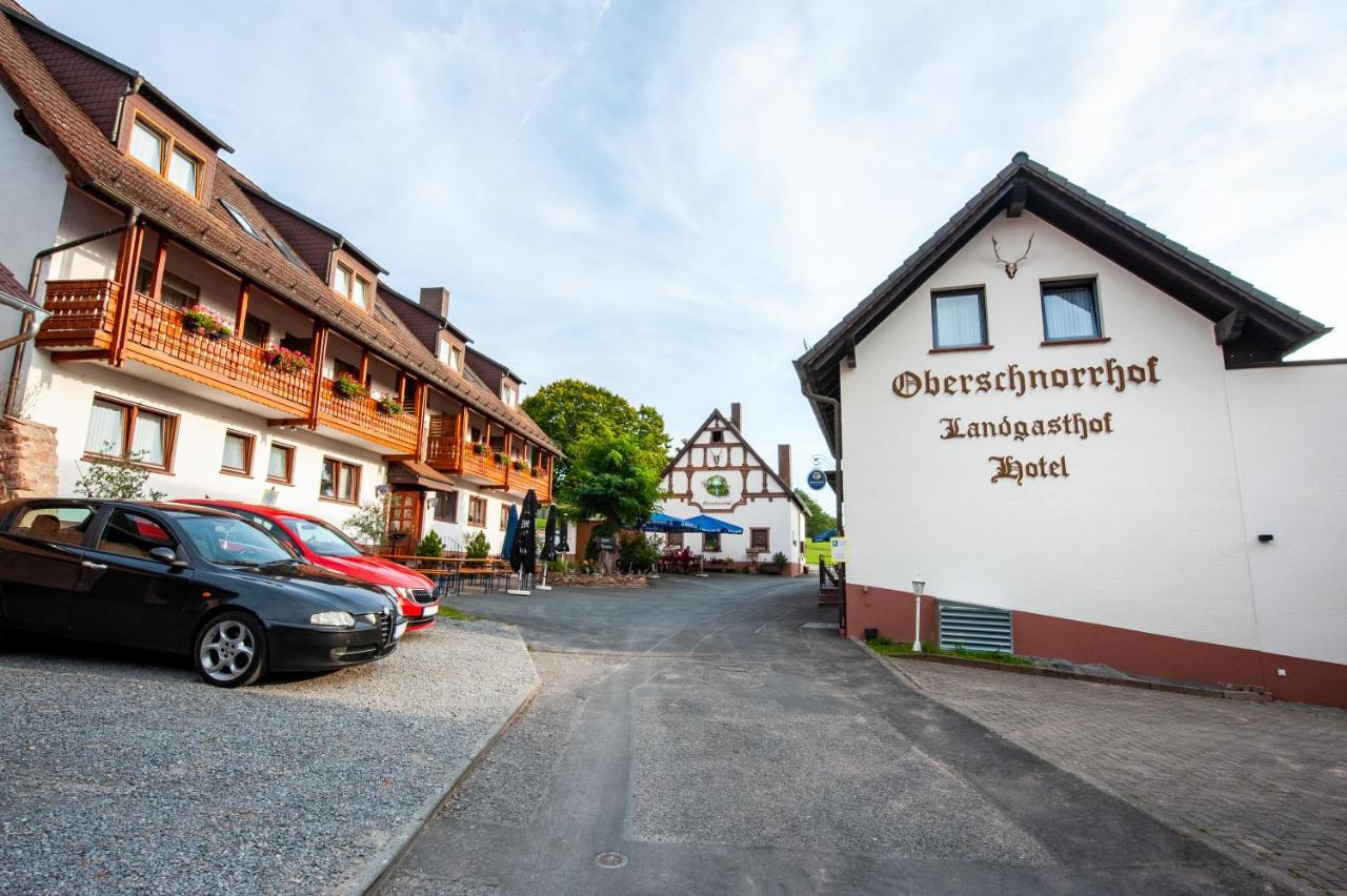Hotel Landgasthof Oberschnorrhof Dammbach エクステリア 写真